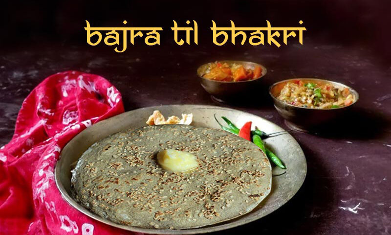 Bajra-Til-Bhakri