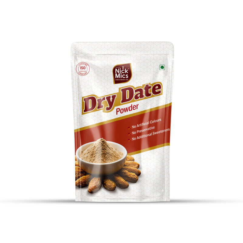 Dry Date powder front