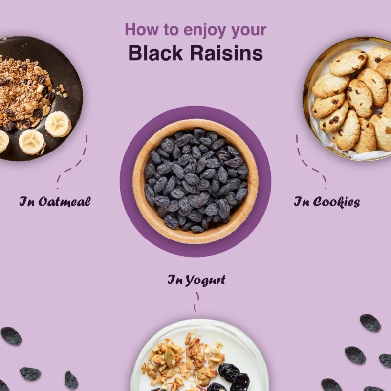 enjoy black raisins